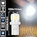 10Pcs Bright T10 921 922 912 194 168 906 2825 Led Bulbs for 12V RV Tralier Interior Ceiling Dome Light, Cool White 6000k, LED Camper Boat Trunk Car Marine Map License Backup Reverse Lamp Lights