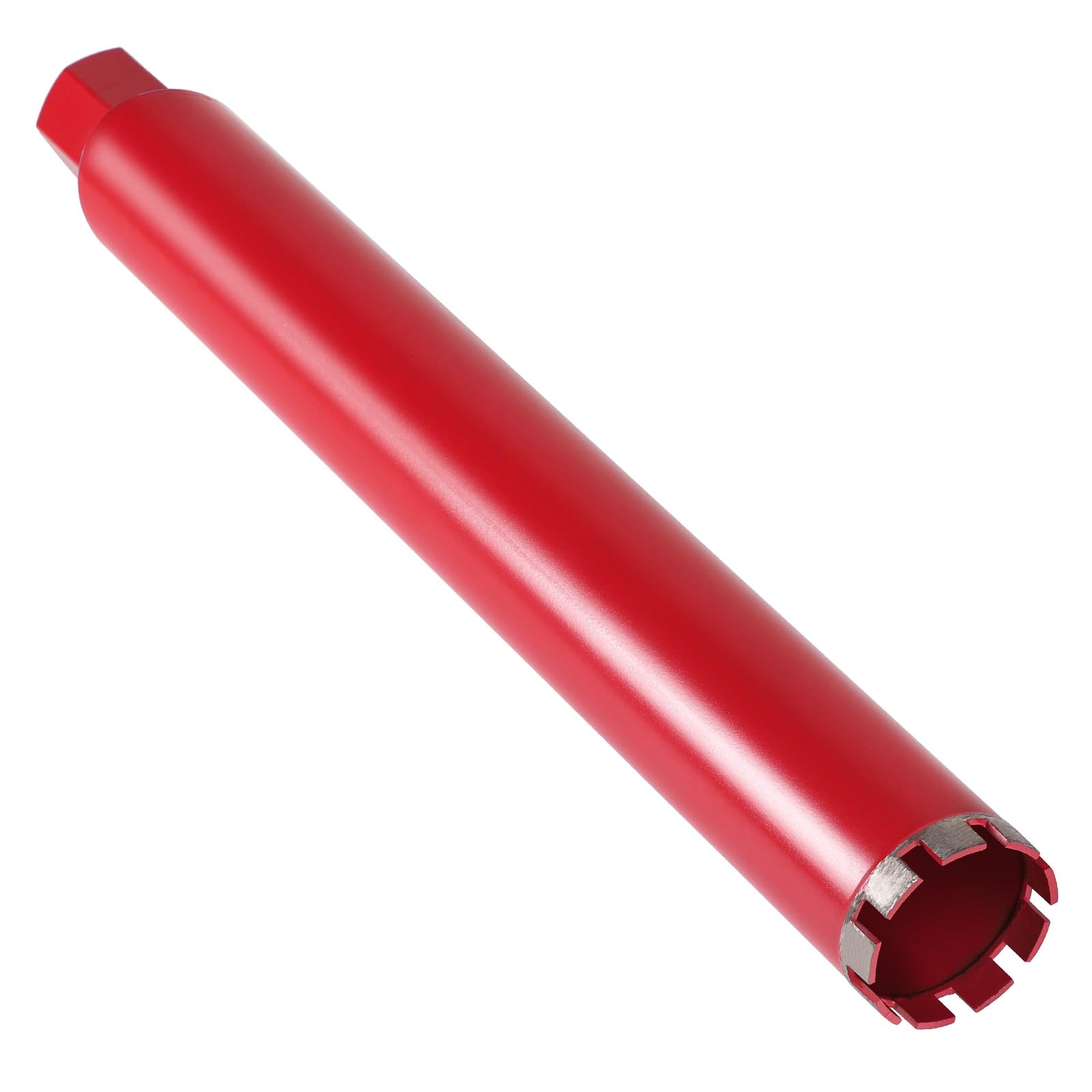 CPROSP Couronne Diamant pour Carotteuse 1¼" UNC, Ø52 mm, L420 mm, Soudée par Faisceau Laser, Couronne de Carottage pour Perçage Humide, pour Concrete, Masonry and Stone