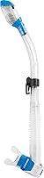 Vista 8 de Cressi Adult Diving Dry Snorkel with Splash Guard and Top Valve - Supernova Dry: Designed in Italy