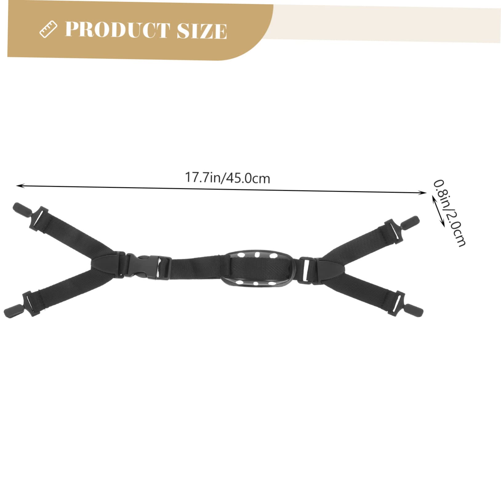 Mikikit 2pcs Hard Hat Chin Straps Construction Helmet Strap for Chin Safety Hat Harness Comfortable Design