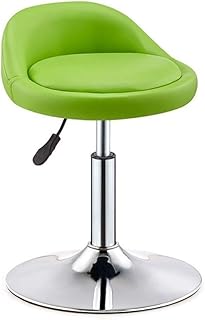 Swivel Stool Chair Height Adjustable Kitchen Barstools Set Of 2， pub Bar Stool， Bar Stool Shop House， room Bar Stools for Kitchen,Salon,Bar,Office,Massage (Color : Bar stools set of 2 Green) Efficency