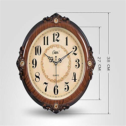 Horloge murale rétro personnalité simple au design vintage raffiné
