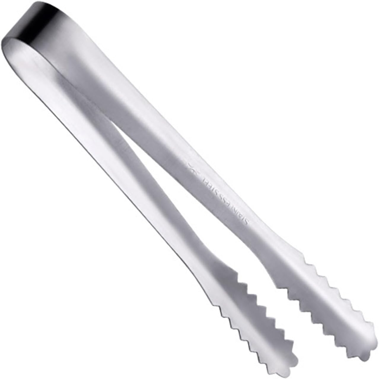 Of 3 Ergonomic Stainless Steel Ice Tongs with Nonslip Grip for Family Gatherings and Beverage Preparation Catering Service Tool