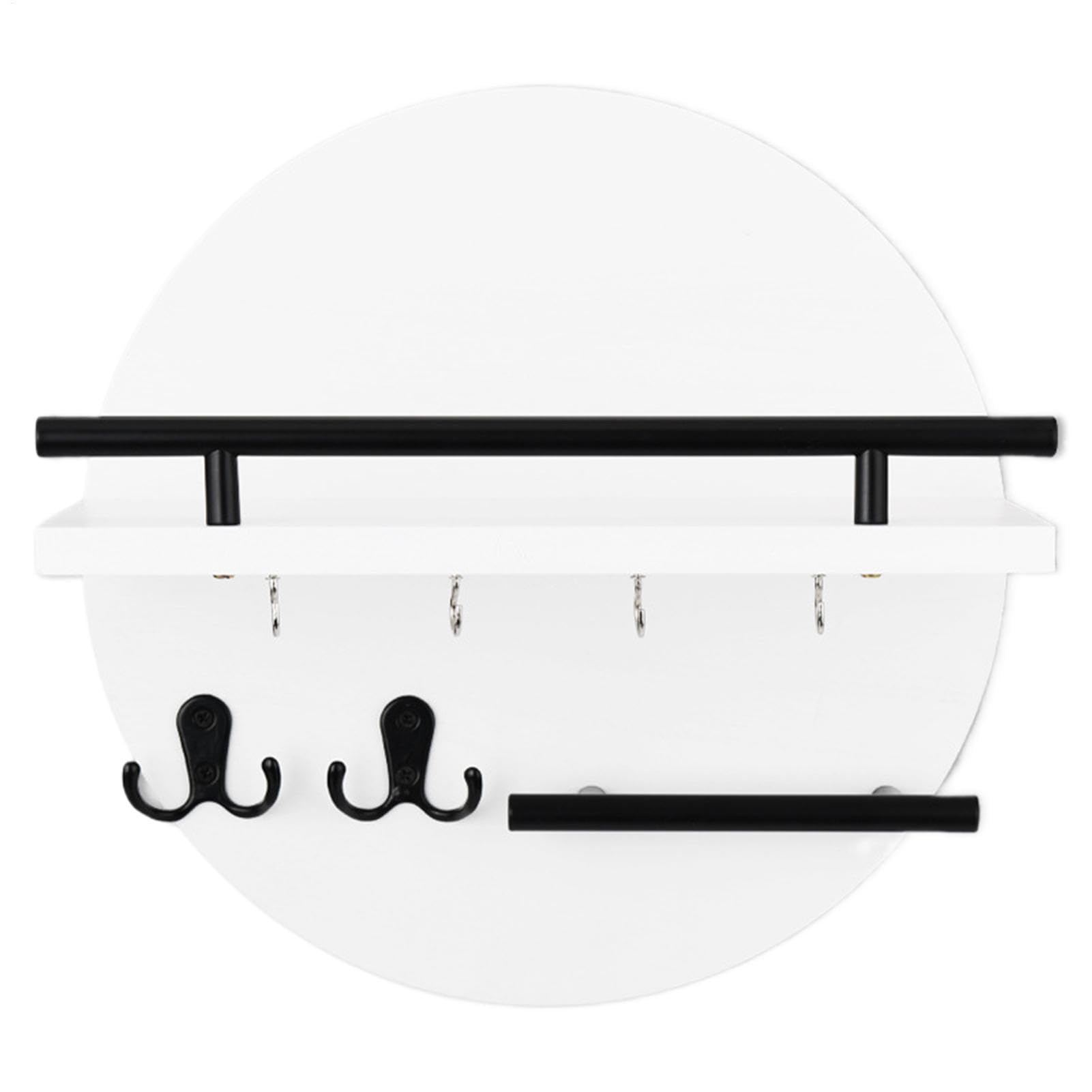 Organizador de correo decorativo y soporte para llaves colgar pared entrada
