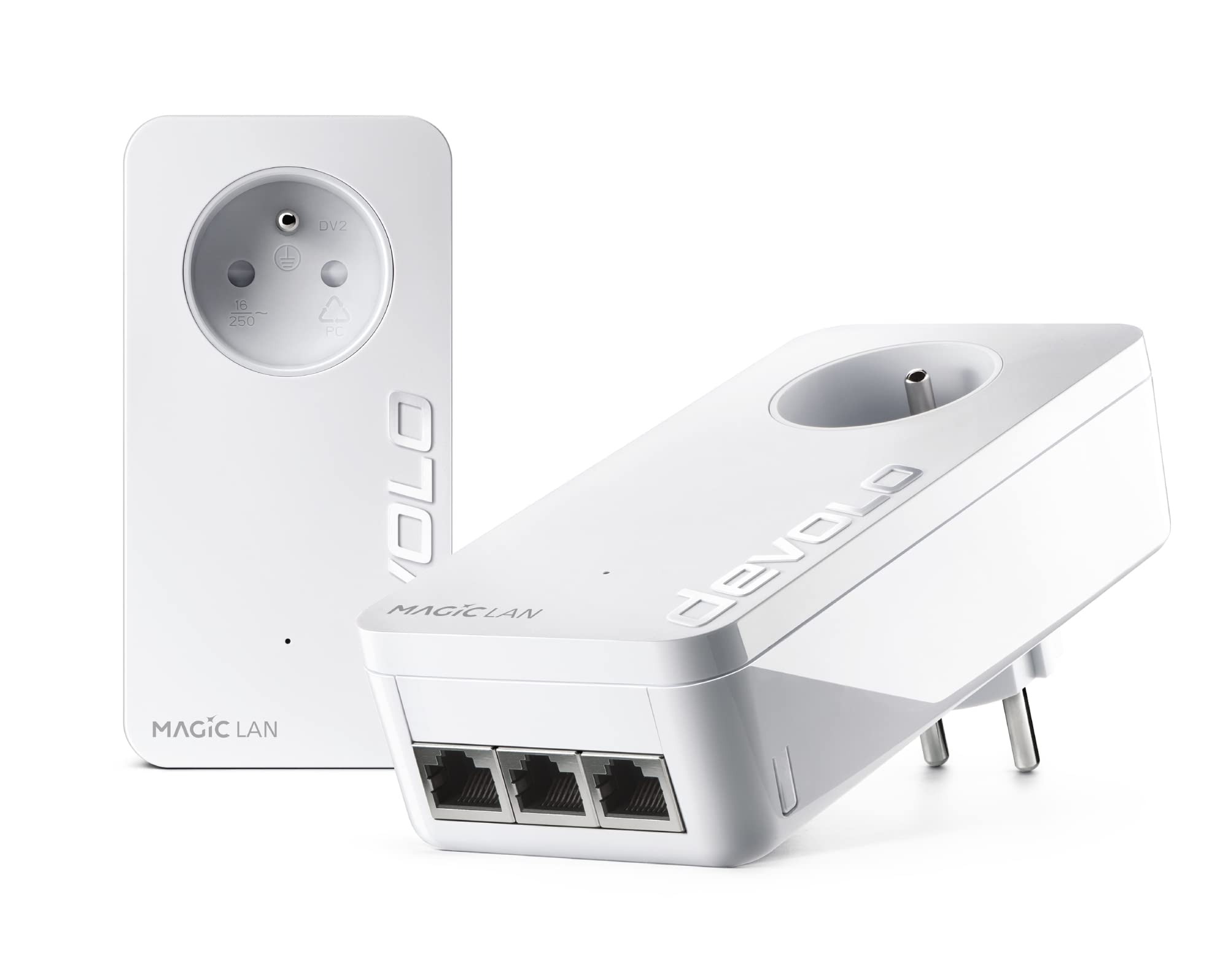 Devolo Magic 2 LAN triple Starter Kit BE Powerline Starter Kit 2,4 GBit/s