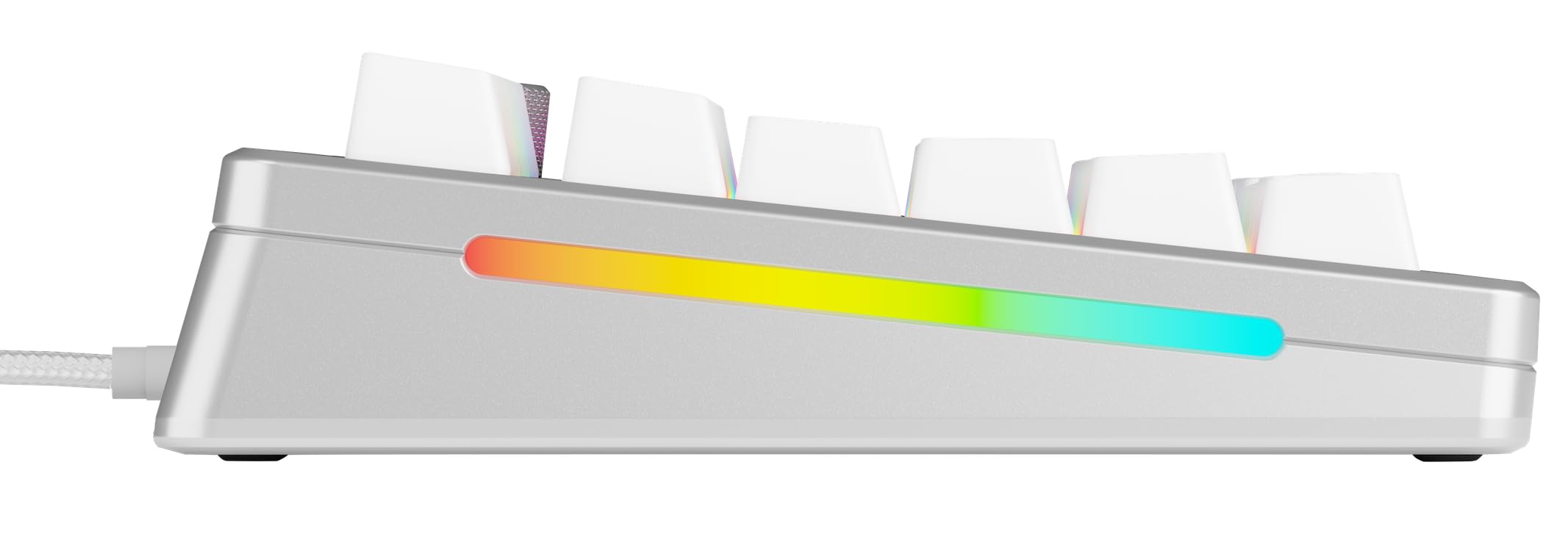 GLORIOUS GMMK 3 Pro 75% Teclado Mecánico Hot Swap QWERTY US | Carcasa de aluminio sólido, juntas modulares adaptables, mecanismos de cinco pines, sistema de amortiguación fonoabsorbente