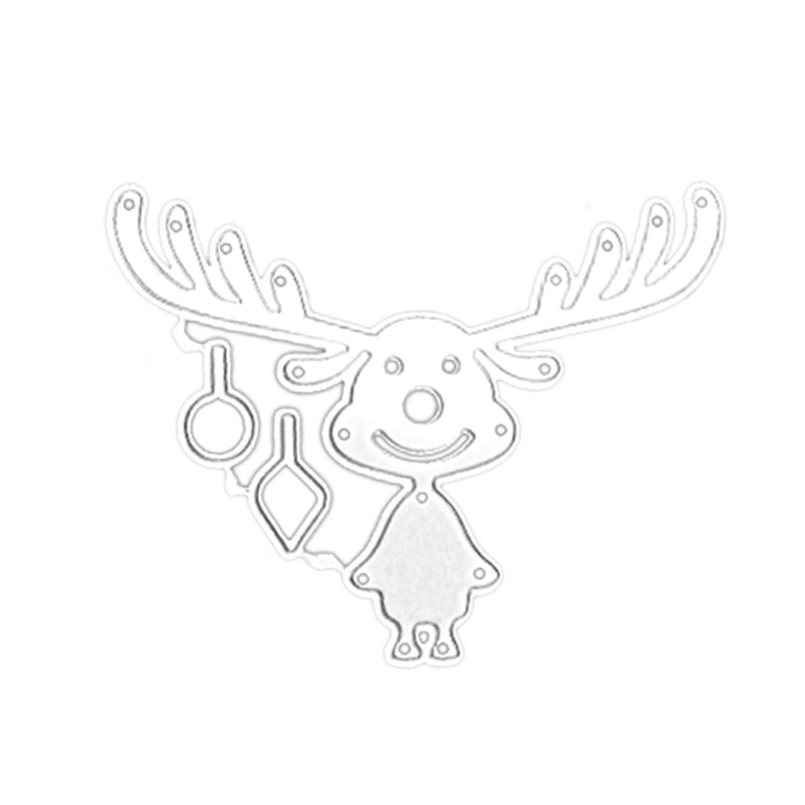Qsvbeeqj Acciaio al carbonio Cartoon Banner Taglio Die Goffratura