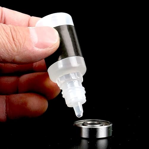 Miniatura 5 de Shakven Lubricante para rodamientos, aceite lubricante de rodamientos de 0.34 onzas  Lubricante de rueda suave para patinetas, longboards, scooters