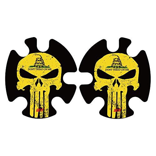Geyi Wrestling Headgear Dont Tread On Me Yellow Decals