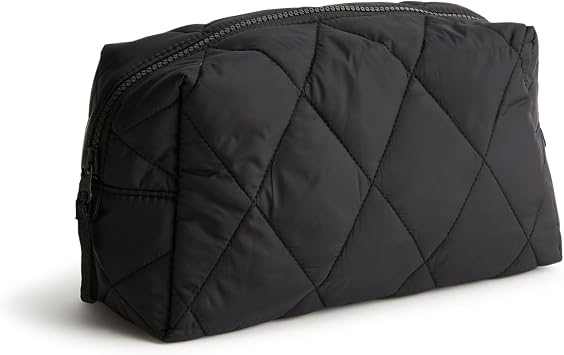 Vera Bradley Women's Featherweight Large Cosmetic, Moonless Night, One Size