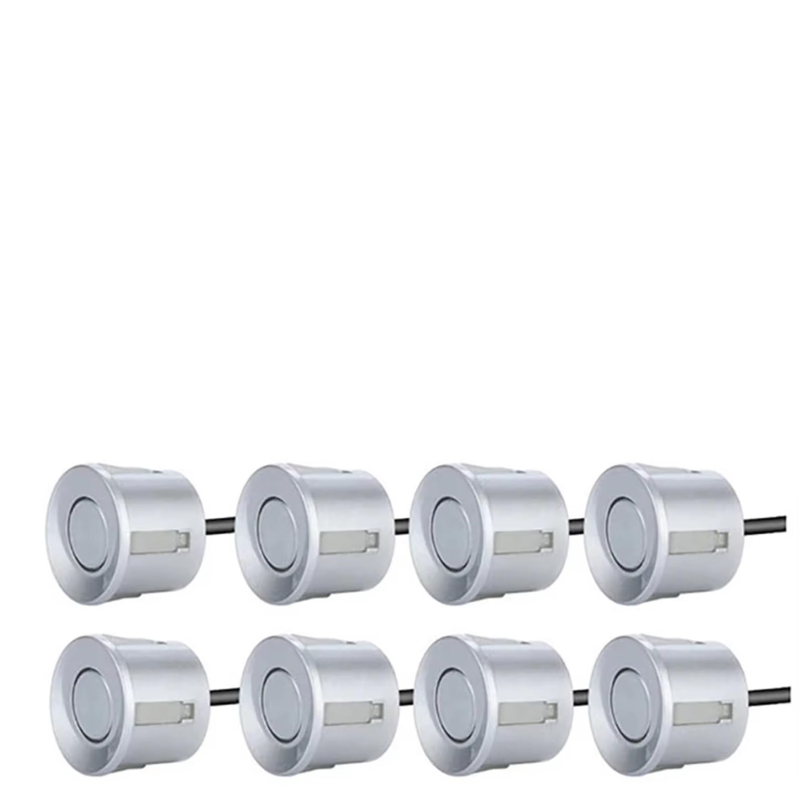 Car Parking Sensors Multiple Radar Parking Sensor Kit Backlight Park Tronic LED Display System Backup Monitor Detector Assistant 4/6/8 Radar Sensor Car Reversing Sensors(Blue,6 sensors)