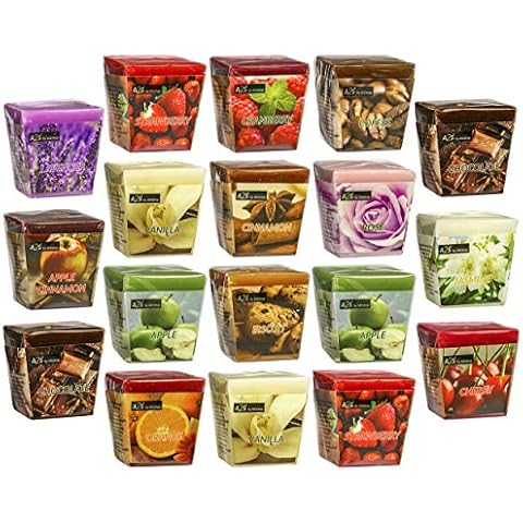Set de 18 velas aromáticas perfumadas All2shop Cover