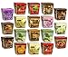 All2shop Scented Votive Candles Set of 18 Assorted Pure Scents for Relaxation & Aromatherapy (18 Assorted Scents, Normal)