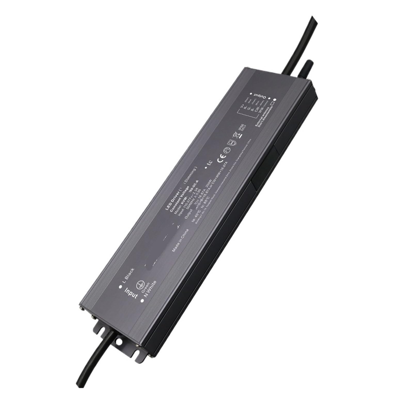 NVSFZGIYG KVW60W-200W Driver led Light Power Supply 12 Volt dimming Full Color(48V 200W)