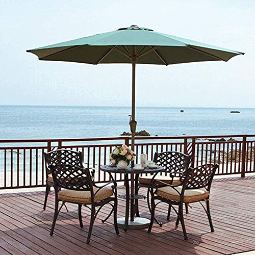 Parasols 9Ft Outdoor Sun Shade para jardín y terraza 2