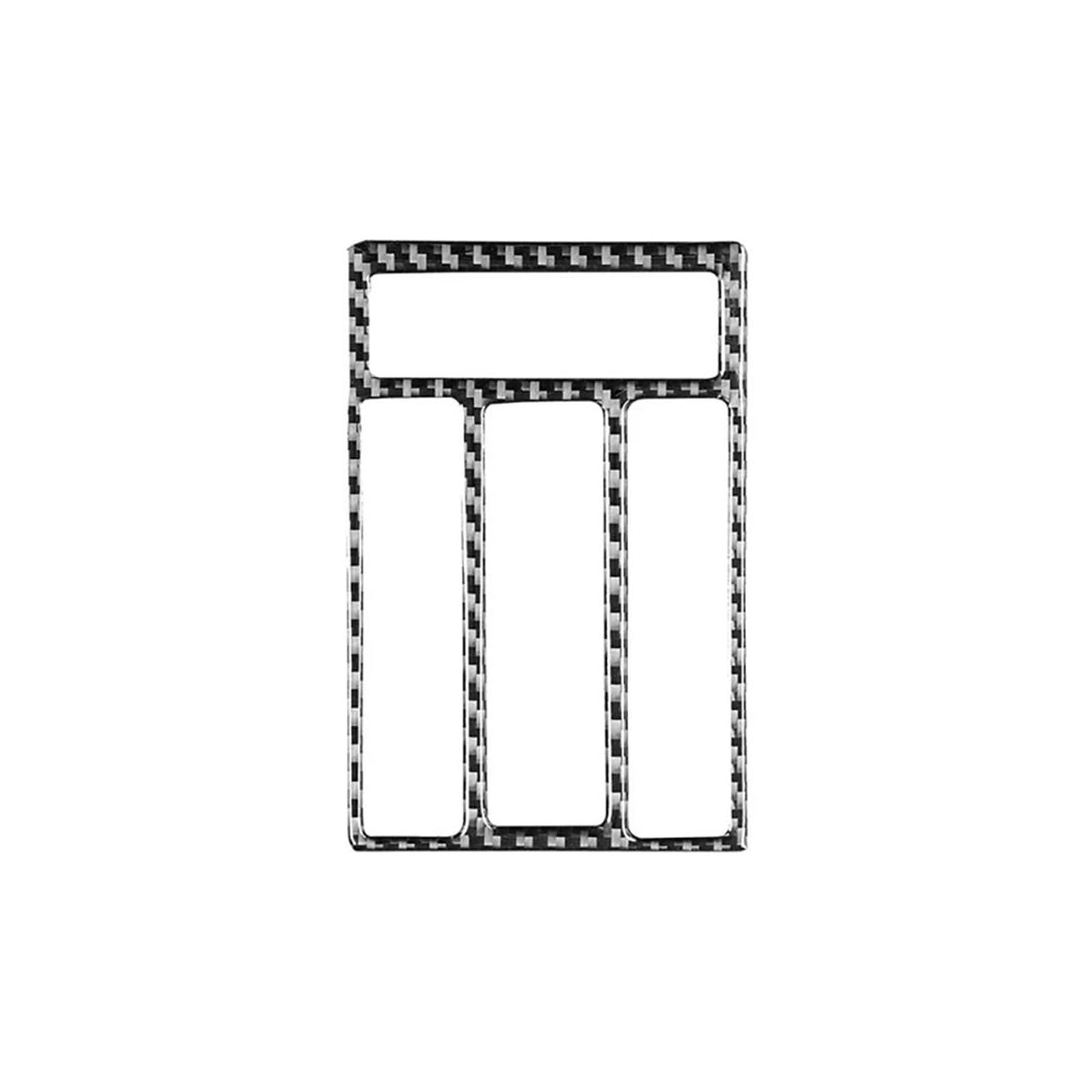 Pegatina decorativa de carbono para panel de techo de coche CC 2017-2023 4