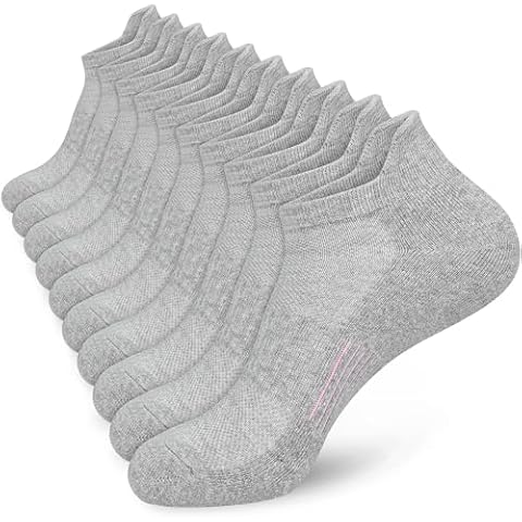 srclo Womens Cushioned Sports Trainer Socks Cover