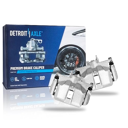 Detroit Axle - Front Brake Calipers w/Brackets for 2009-2022 Nissan Maxima