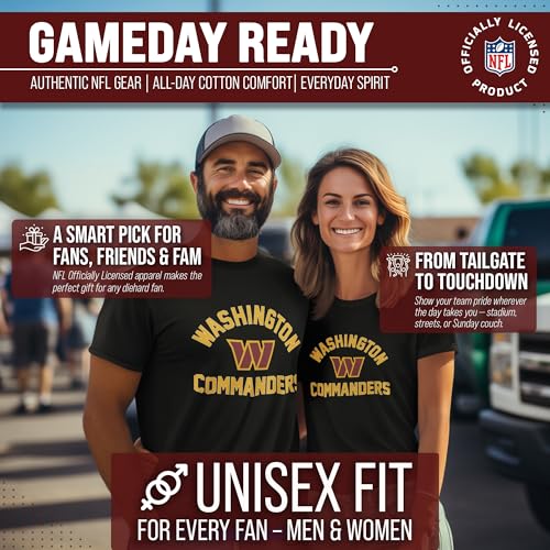 Image of NFL Gameday Cotton Blend T-Shirt for Men and Women - Licensed