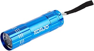 Korjo LED Pocket Torch, for Travel, Blue