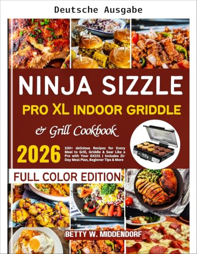 Ninja Sizzle Pro XL Indoor-Grill- und Grillplatten-Kochbuch (German Edition) image 2