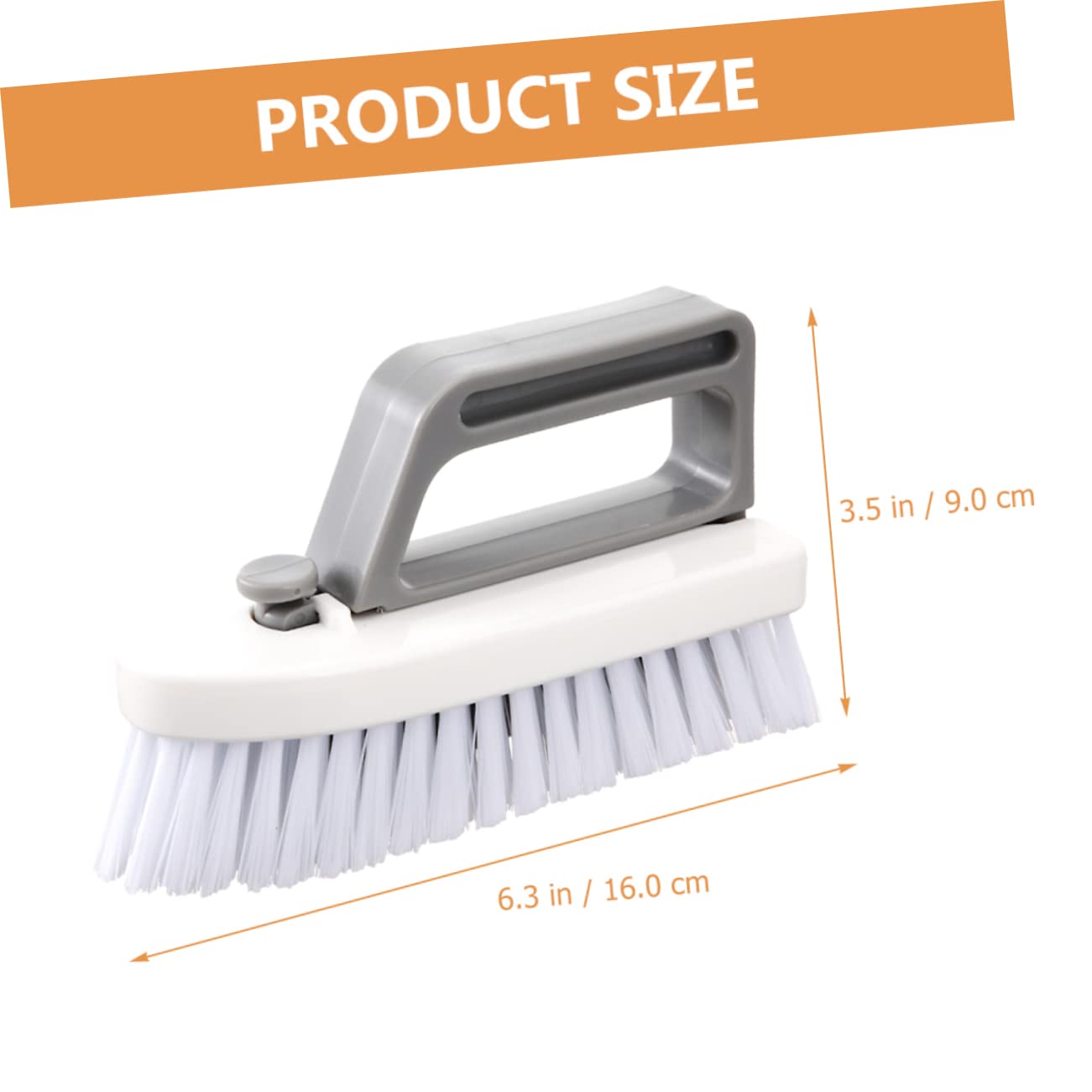 Mobestech 2piezas Escobilla De Limpieza De Ranuras y Grietas Cepillo Desmontable para Suelos Azulejos y Rincones Utensilios De Limpieza Multifuncionales