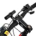 Vinqliq® Bike Cycling Lightweight Carbon Fiber Handlebar Extender Extension Lamp Holder Mount with Aluminum Alloy Bracket for Bike Mounts, GPS Units, Headlights, Cameras or Smartphone Cases (Black)