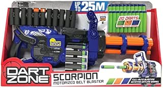 Dart Zone Adventure Force Scorpion Motorized Gatling Dart Blaster Toy