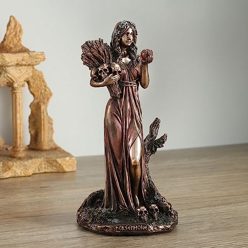 Escultura Persephone Diosa Griega de Agricultura 15.56 cm miniatura 2