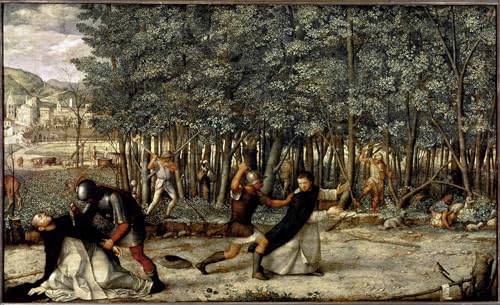 Cuadro decorativo Morte di San Pietro Martire de famoso artista 60x90