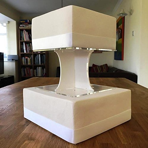 Cake Pillars Square Solid - White, 15 X 30 cm