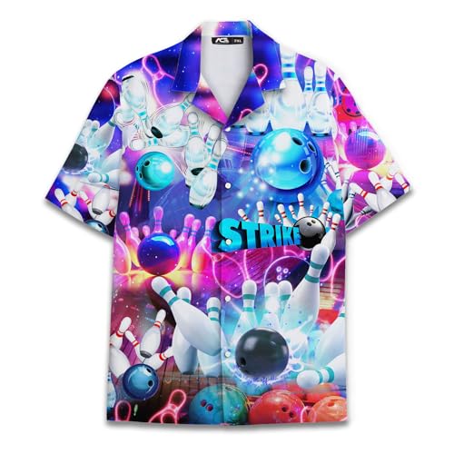 Camisa casual neon havaiana para homens, vintage, básica, havaiana, manga curta, abotoada, masculina