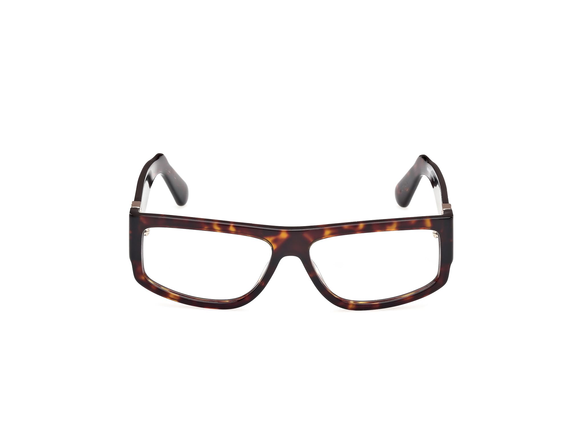 GCDS Brille mit Sehstärke für Unisex optional mit Sonnenbrillentönung oder Blaulichtfilter, Rechteckig, gefertigt aus Acetat, Modell: GD5025 (inklusive Brillenetui)