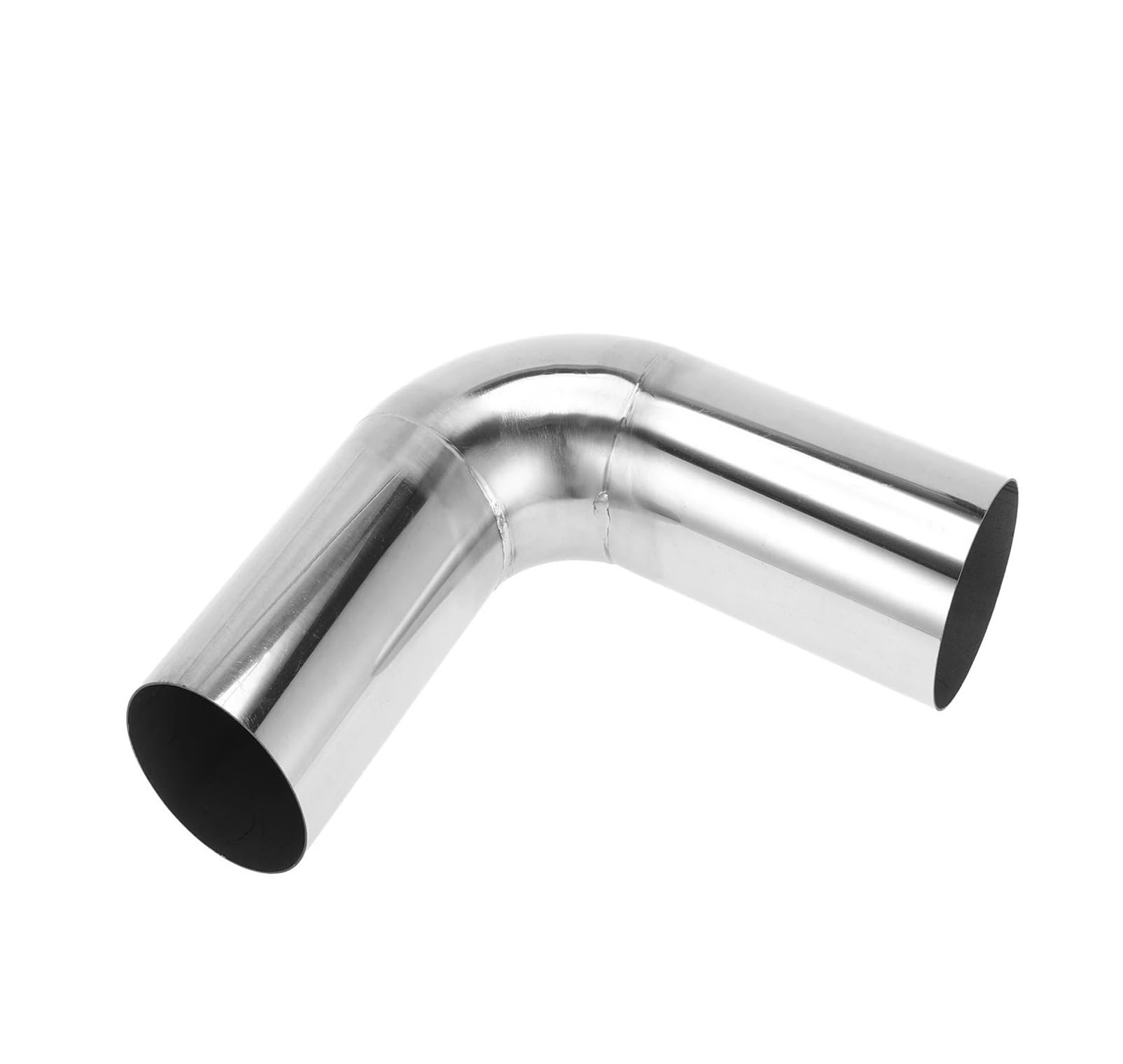 Terminale Scarico Tubo Scarico Con Mandrino 90 Gradi Modificato Per Auto Fai Da Te Tubazioni In Acciaio Inossidabile 304 200mm Lungo 51mm-127mm OD Silenziatore(51mm OD 200mm Long)