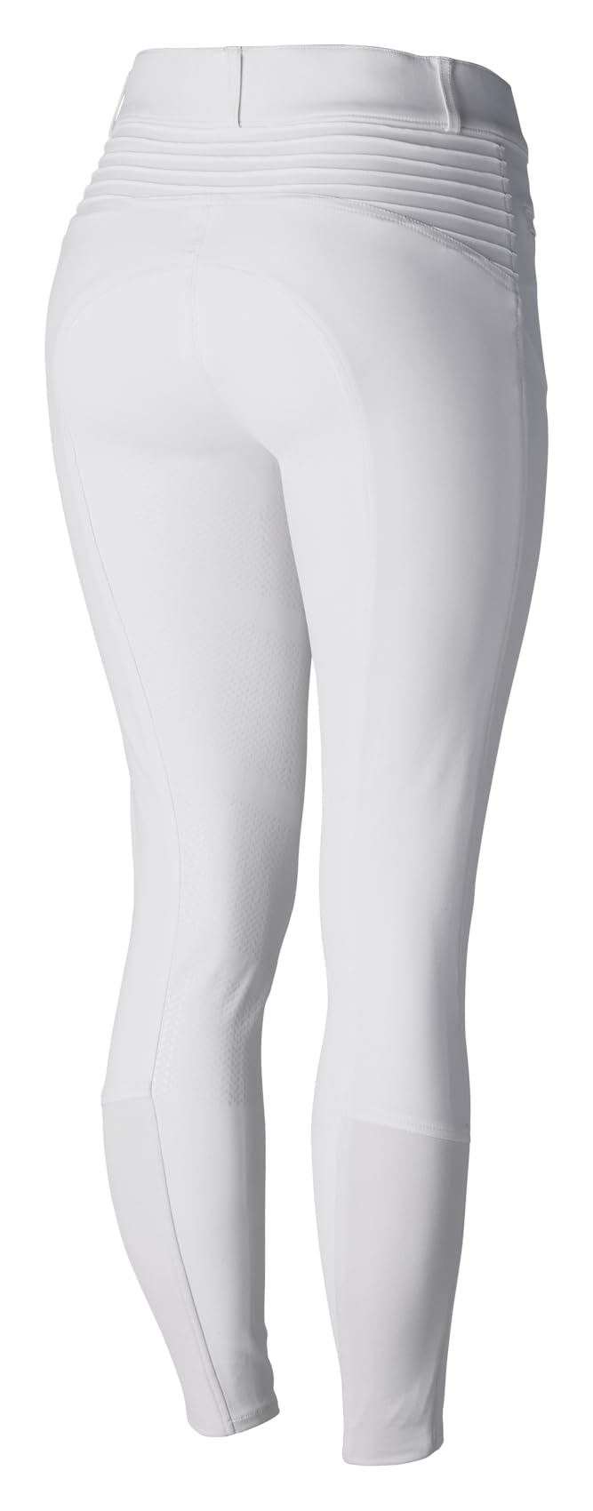 B Vertigo Drea Womens Silicone Full Seat Breeches - White - 30
