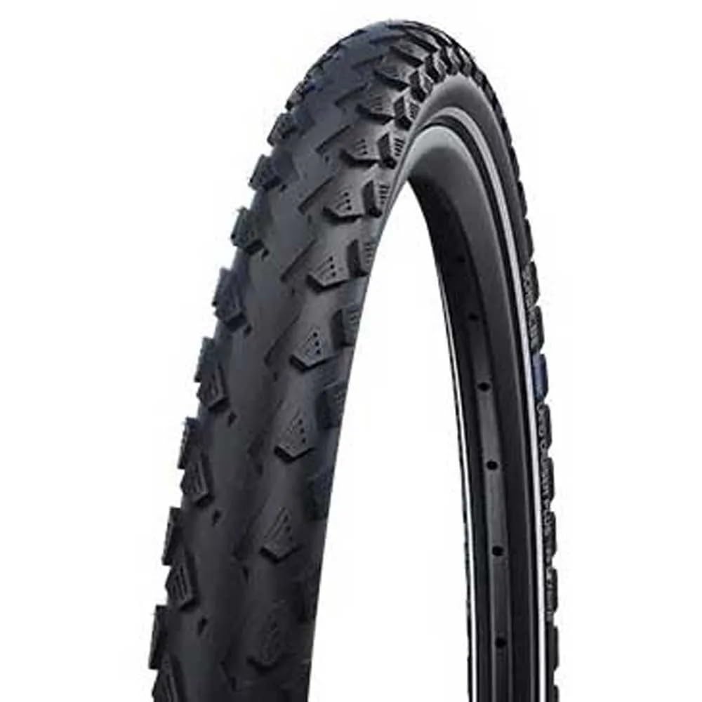 Schwalbe Land Cruiser Plus PunctureGuard TwinSkin Green Compound Tyre, Black/Reflective, 47-622 (28x1.75)