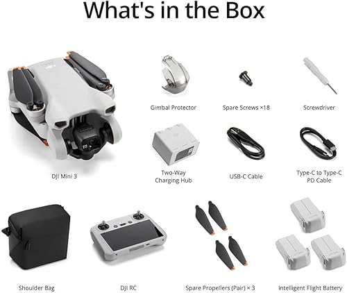 Miniatura 6 de DJI Mini 3 Drone Fly More Combo con control remoto RC Bundle con tarjeta microSD de 64 GB, kit de software Corel PC, almohadilla de aterrizaje