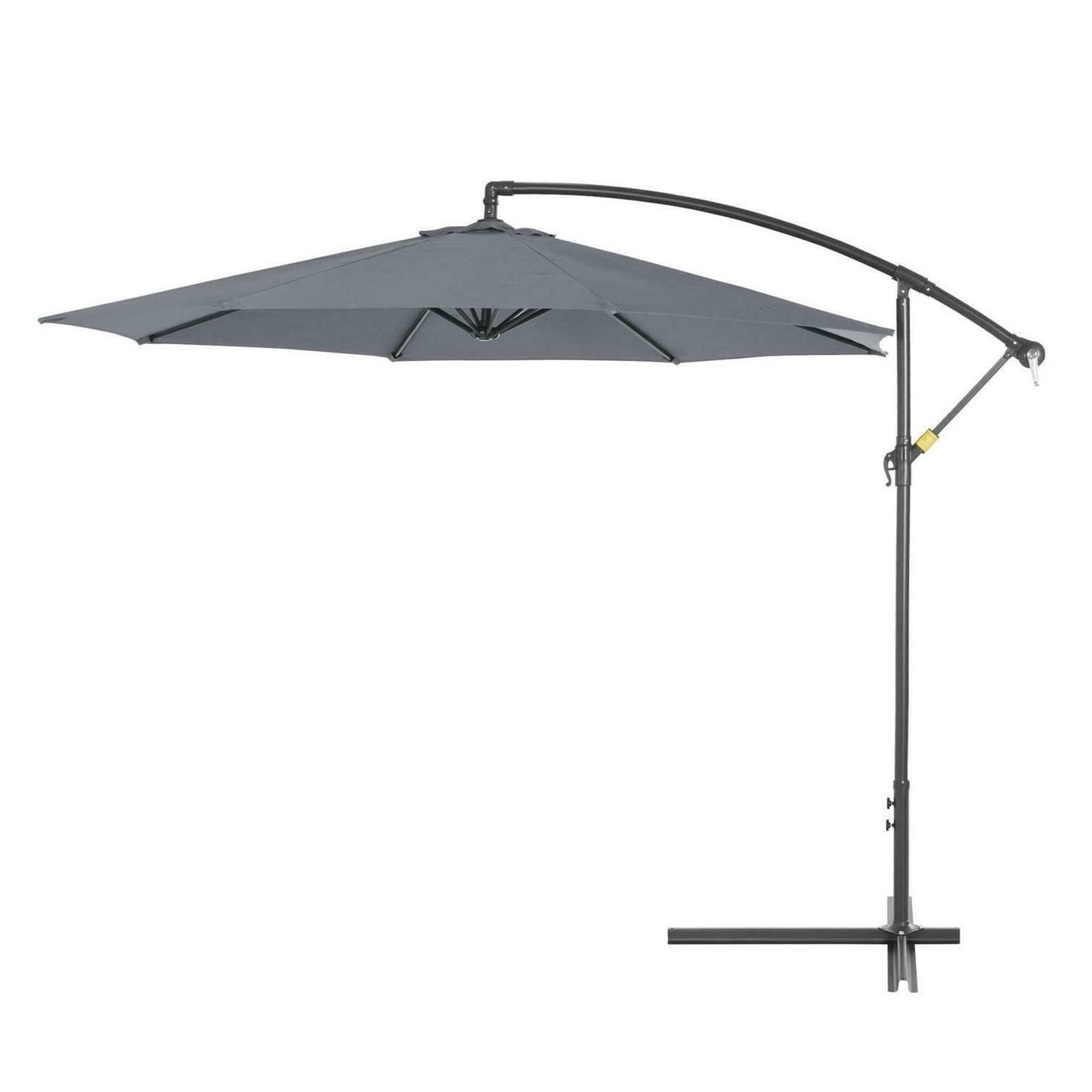 GLETSF 2.7M/8.9Ft Wooden Garden Parasol, Octagonal Sun Shade Umbrella Foldable Uv Protection Waterproof for Beach/Pool/Patio Tent Canopy Sun Shater Good,Brown-A,
