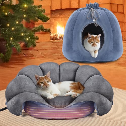 Rywell Heated Cat Bed 26