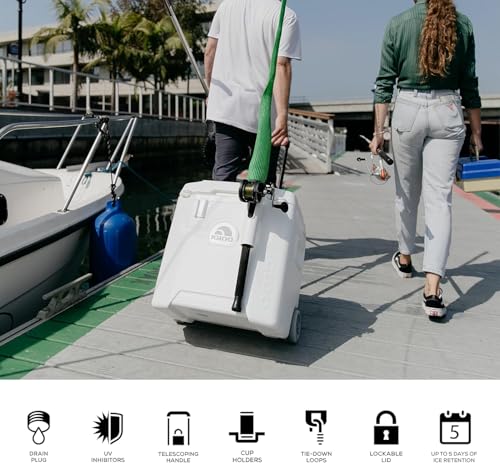 Image of Igloo 52 Qt Marine Ultra Quantum Roller, White