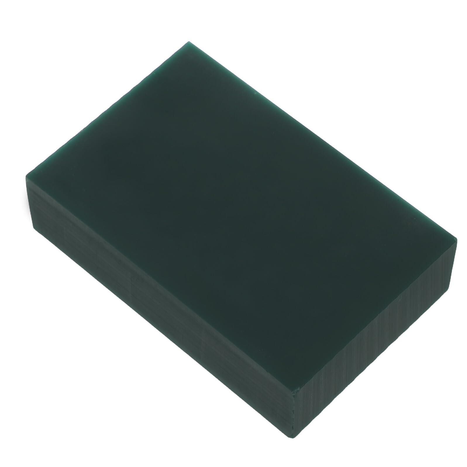 FRCOLOR Bloc de Cire Dure Verte à Graver pour Moulage de Bijoux Plaque Rectangulaire 1 Pièce Matériau Précis pour Sculpture et Fabrication de Modèles, Adapté la Joaillerie Artisanale