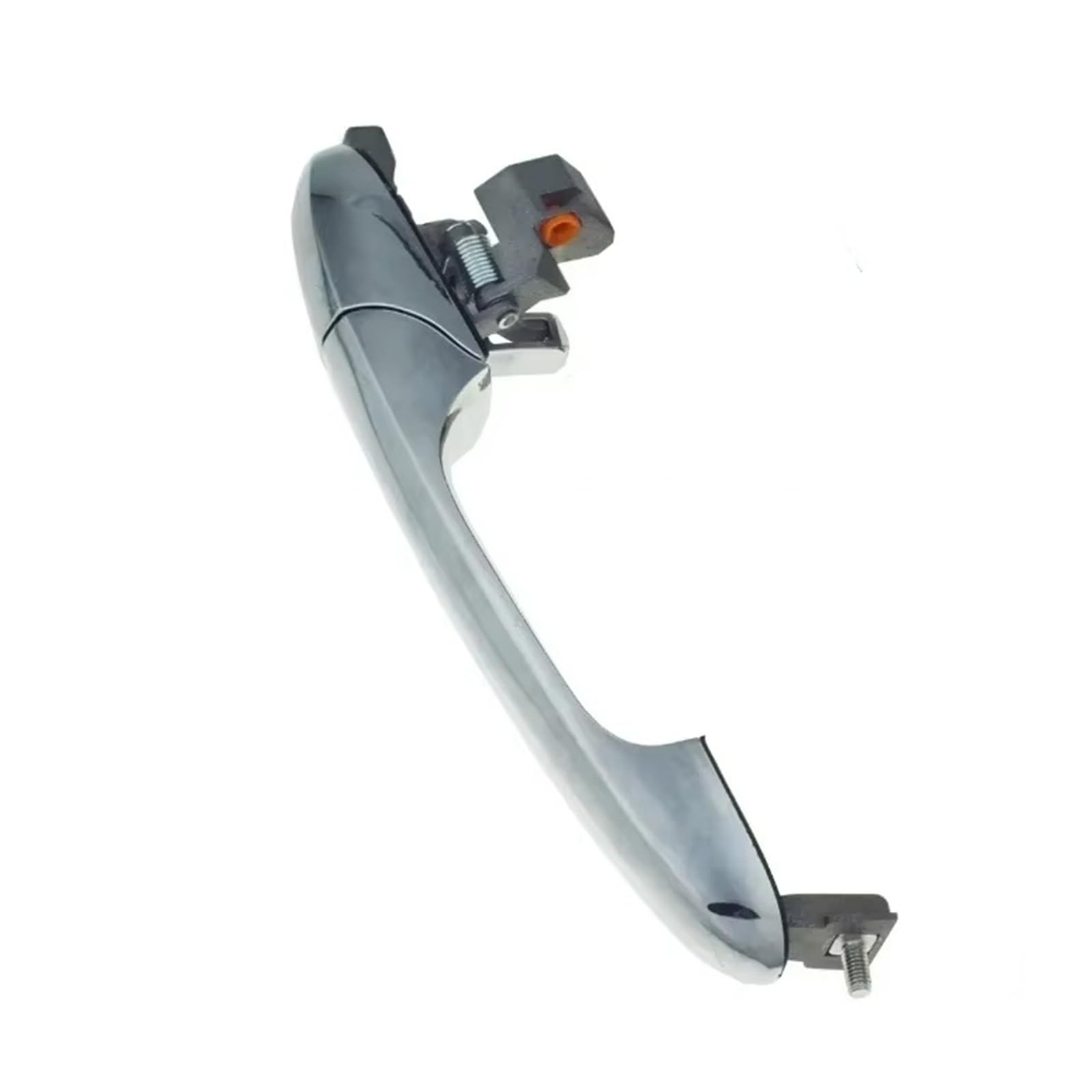 BYSKJZ Car Outer Door Handle Replacement for Fiat 500 2007-2018 2019 2020 Car Chrome Outside Door Handle Front Left Right Side 735451696 735592024 735485875 735592028(Right Without Hole)