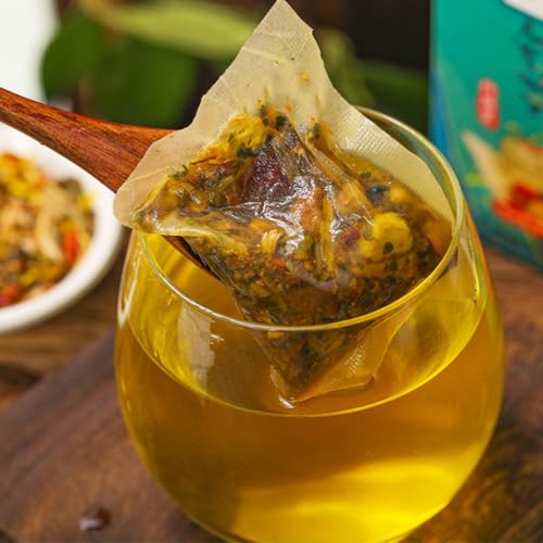 Liver Detox Tea -18 Flavors Liver Tea (18 Herbal Mixed Formula), 30 Tea Bags Chinese Liver Cleanse Tea, Daily Liver Tea, Liver Cleanse Herbal Tea (60Pcs/2Boxes) - Image 4