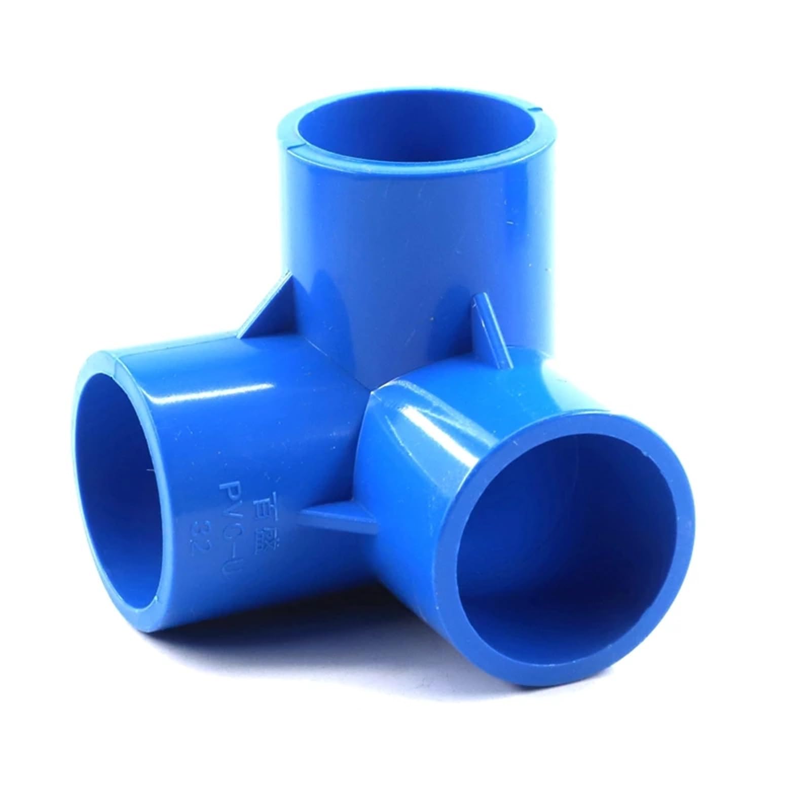 PVC-Kugelhahn mit Gewindeabsperrung, 2 Stück, 20–110 mm Rohrverschraubungen