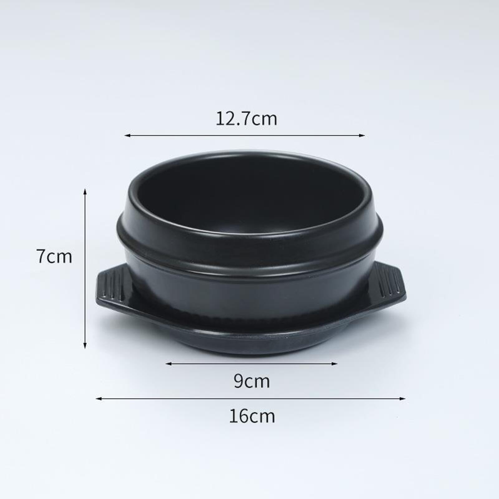 Amazon｜Lucky Star 石焼きビビンバ 器 陶器製 石焼鍋 韓国土鍋 鍋