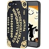 iProductsUS Black Ouija Board Wooden Phone Case Compatible with iPhone 8 Plus, 7 Plus, 6/6s Plus...
