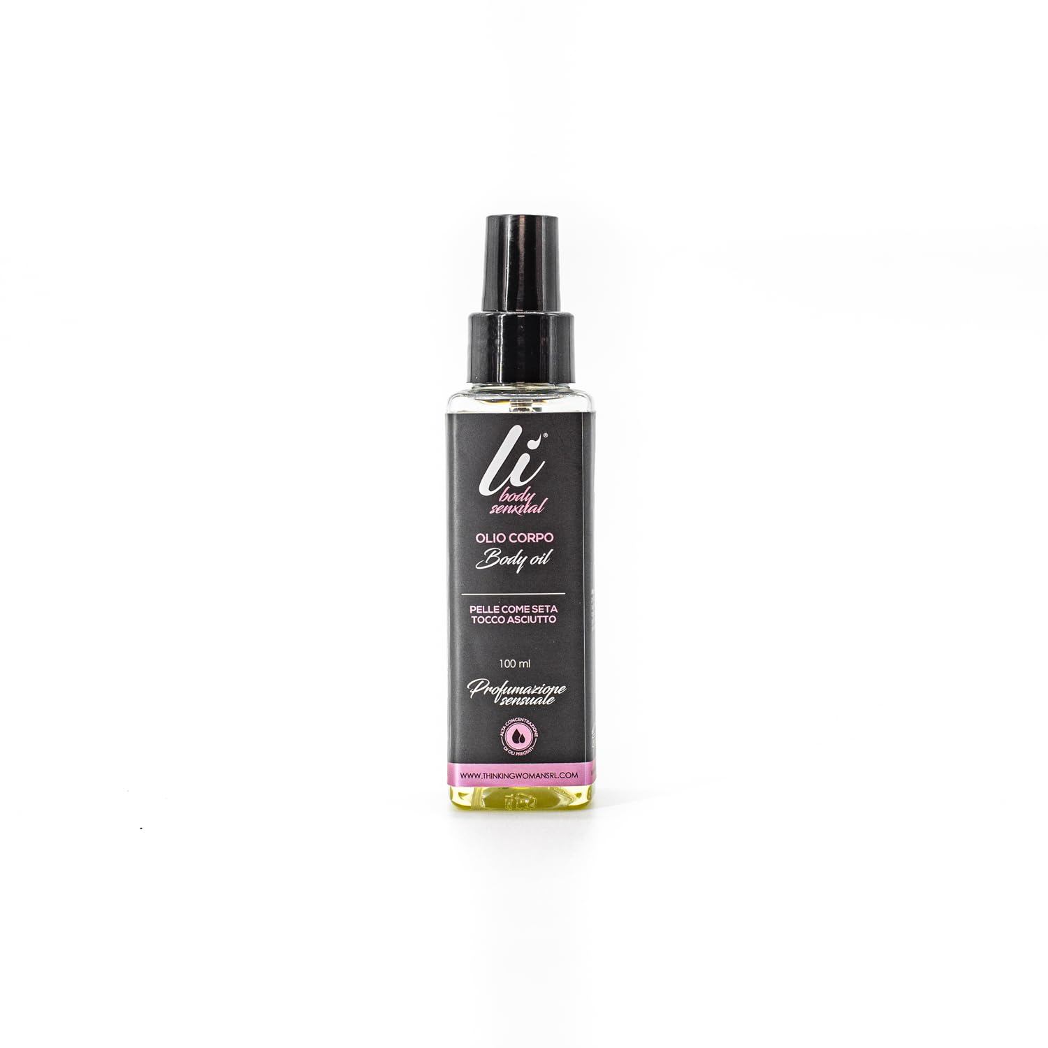 Aceite corporal perfumado de 100 ml de tacto seco, aceite de jojoba y aceite de grosella negra, aceite rico en omega 3 y omega 6, para pieles delicadas sensibles y secas