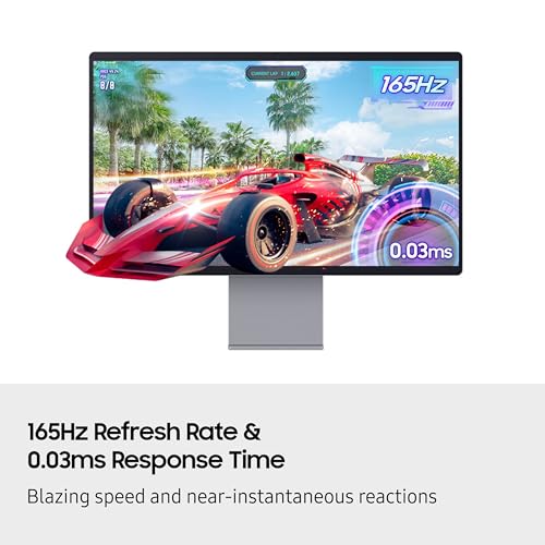 Image of Samsung 32 inch OLED M9 (M90SF) Smart Monitor with 4K QD-OLED, 165Hz, 0.03ms, Gaming Hub, Samsung Vision AI, 3 Yr Warranty, LS32FM902SNXZA, 2025