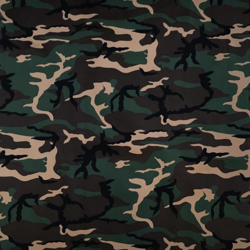 Lista de Como Hacer Verde Militar al mejor precio. 49 Tela de camuflaje verde militar, 5 oz/yd², 59 pulgadas de ancho, 1 yarda precortada, ideal para costura, tapicería, proyectos de decoración de campamento en casa