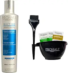 Progressiva Sem Formol Prohall Select One 300ml - Alinhamento Capilar, Liso Intenso e Brilho Espelhado - Tratamento Capilar